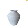 Tuscan Terracotta Jar - White Large at online8 furniture store Auckland