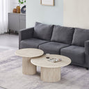 Tuscan Travertine Coffee Table Nest at online8 furniture store Auckland