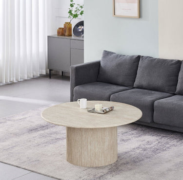 Tuscan Travertine Coffee Table at online8 furniture store Auckland