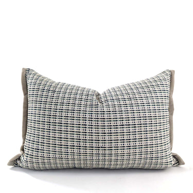 Tweed Cushion Cover - Chequered/Natural at online8 furniture store Auckland