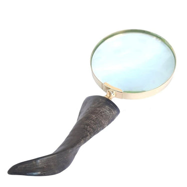 Twisted Horn Handle Magnifier at online8 furniture store Auckland