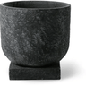 U Shape Cut-Stone Pot W/ Square Base at online8 furniture store Auckland