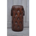 Umbrella Stand Leather with Removable Tray at online8 furniture store Auckland