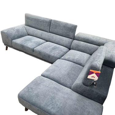 Urban Fabric 5 Seat Corner Sofa | Sofa with Chaise NZ at online8 furniture store Auckland