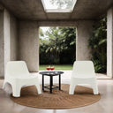 Vago Outdoor Chair - White at online8 furniture store Auckland
