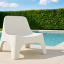 Vago Outdoor Chair - White at online8 furniture store Auckland