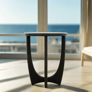 Valencia Round Lamp Table at online8 furniture store Auckland