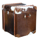 Vaquer Trunk - Genuine Hide at online8 furniture store Auckland