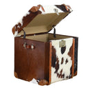 Vaquer Trunk - Genuine Hide at online8 furniture store Auckland