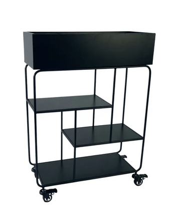 Veda Metal Planter Shelf Unit at online8 furniture store Auckland