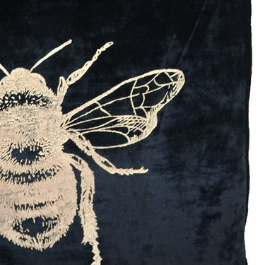 Velvet Bee Cushion at online8 furniture store Auckland