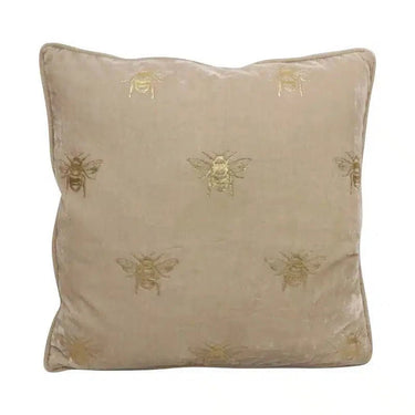 Velvet Multi Bee Cushion at online8 furniture store Auckland