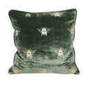 Velvet Multi Bee Cushion at online8 furniture store Auckland