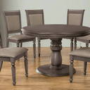 Venice Dining Suite 6 Seater - Bright Grey at online8 furniture store Auckland