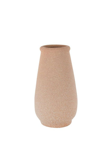 Vessel Ceramic Vase Sand at online8 furniture store Auckland