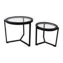 Vigo Side Table set/2 at online8 furniture store Auckland