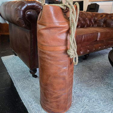 Vintage boxing Punching bag at online8 furniture store Auckland