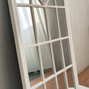 Vintage Cream Church Window Mirror at Online8 Furniture Auckland NZ