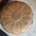 Vintage Leather Ottoman | Pouf at online8 furniture store Auckland