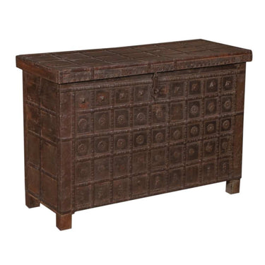 Vintage Pitara Console - Aged Finish at online8 furniture store Auckland