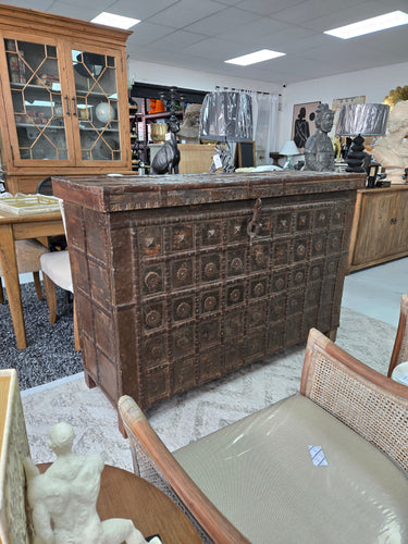 Vintage Pitara Console - Aged Finish at online8 furniture store Auckland