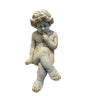 Vintage Sitting Cupid - Antique Marble at online8 furniture store Auckland