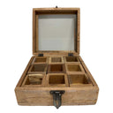 Vintage Spice Box with Glass Display at online8 furniture store Auckland