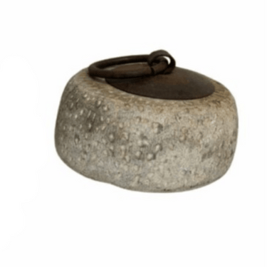 Vintage Stone Door Stopper - 5kg at online8 furniture store Auckland