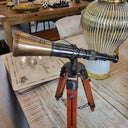 Vintage Telescope on Tripod at online8 furniture store Auckland