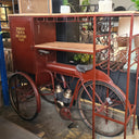 Vintage Tricycle Bar | Café Table | Industrial Furniture | Online8 at online8 furniture store Auckland