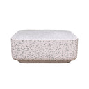 VISTA Bowie Square Coffee Table - Clear Terrazzo at Online8 Furniture Auckland NZ