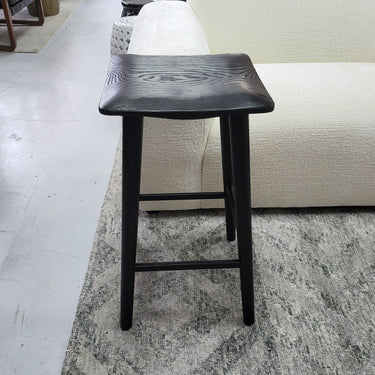 Vitale Barstool - Black at online8 furniture store Auckland