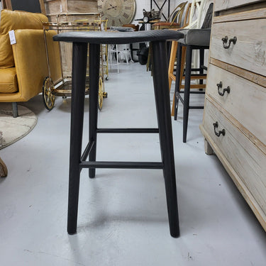 Vitale Barstool - Black at online8 furniture store Auckland