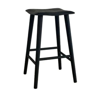 Vitale Barstool - Black at online8 furniture store Auckland