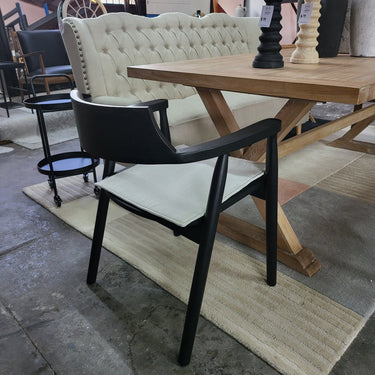 Vitale Dining Chair - Black at online8 furniture store Auckland