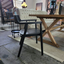 Vitale Dining Chair - Black at online8 furniture store Auckland