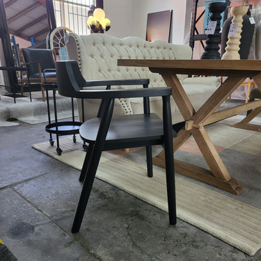 Vitale Dining Chair - Black at online8 furniture store Auckland