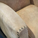 Vito Leather Armchair - Camel at online8 furniture store Auckland