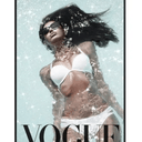 Vogue Bikini Canvas Wall Art at online8 furniture store Auckland