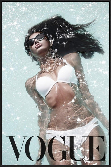 Vogue Bikini Canvas Wall Art at online8 furniture store Auckland