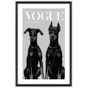 Vogue Glass Framed Print at online8 furniture store Auckland