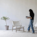 Wabi-Sabi Oka Canvas Lazy Chair at online8 furniture store Auckland