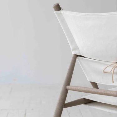 Wabi-Sabi Oka Canvas Lazy Chair at online8 furniture store Auckland