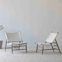 Wabi-Sabi Oka Canvas Lazy Chair at online8 furniture store Auckland