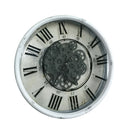 Wall Clock with Gears and Roman Numeral at online8 furniture store Auckland