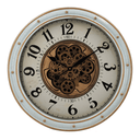 Wall Clock with Gears at Online8 Furniture Auckland NZ