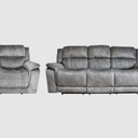 Washington Fabric 3RR + R Recliner Suite at online8 furniture store Auckland