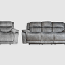 Washington Fabric 3RR + R Recliner Suite at online8 furniture store Auckland