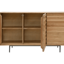 Wave 3 Door Sideboard  - Natural at online8 furniture store Auckland