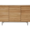 Wave 3 Door Sideboard  - Natural at online8 furniture store Auckland